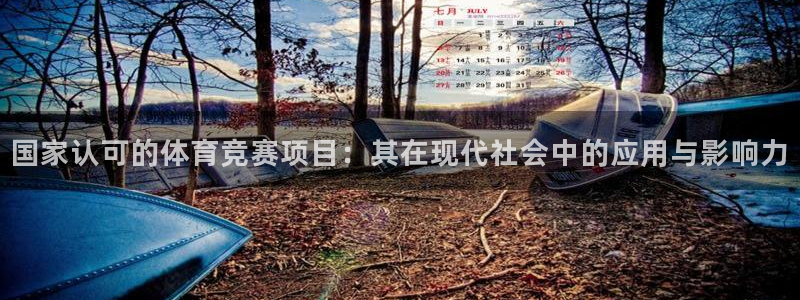 k1体育棋牌：国家认可的体育竞赛项目：其在现代社会中的应用与影响力