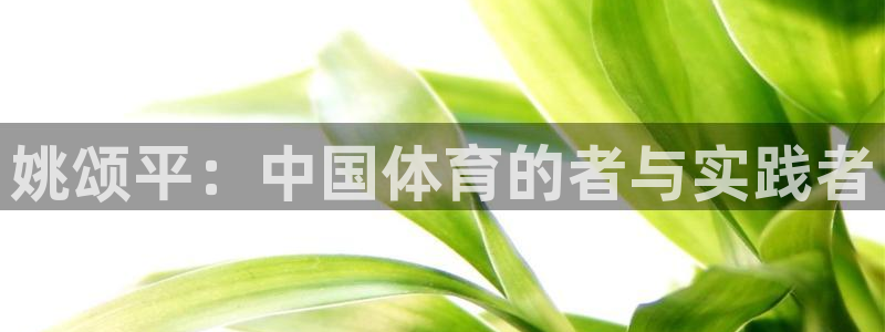 k1体育棋牌：姚颂平：中国体育的者与实践者